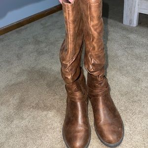 Dressy tall boots